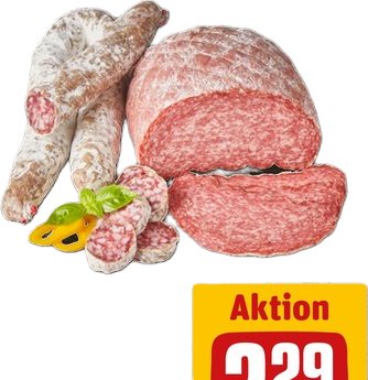 Aoste Baguette Salami oder Ringssalami