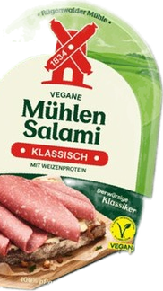 Rügenwalder Vegane Mühlen Salami oder Veganer Schinken Spicker Mortadella