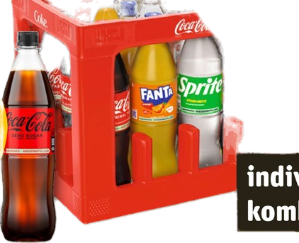 Coca-Cola, Fanta, Sprite oder Mezzo Mix