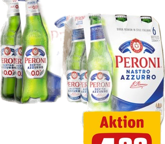 Peroni Nastro Azzurro oder alkoholfrei