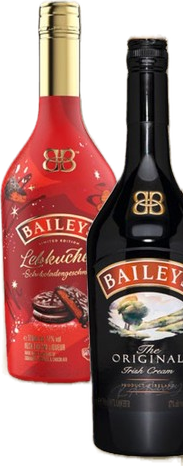 Baileys Lebkuchen oder Original Irish Cream Liqueur