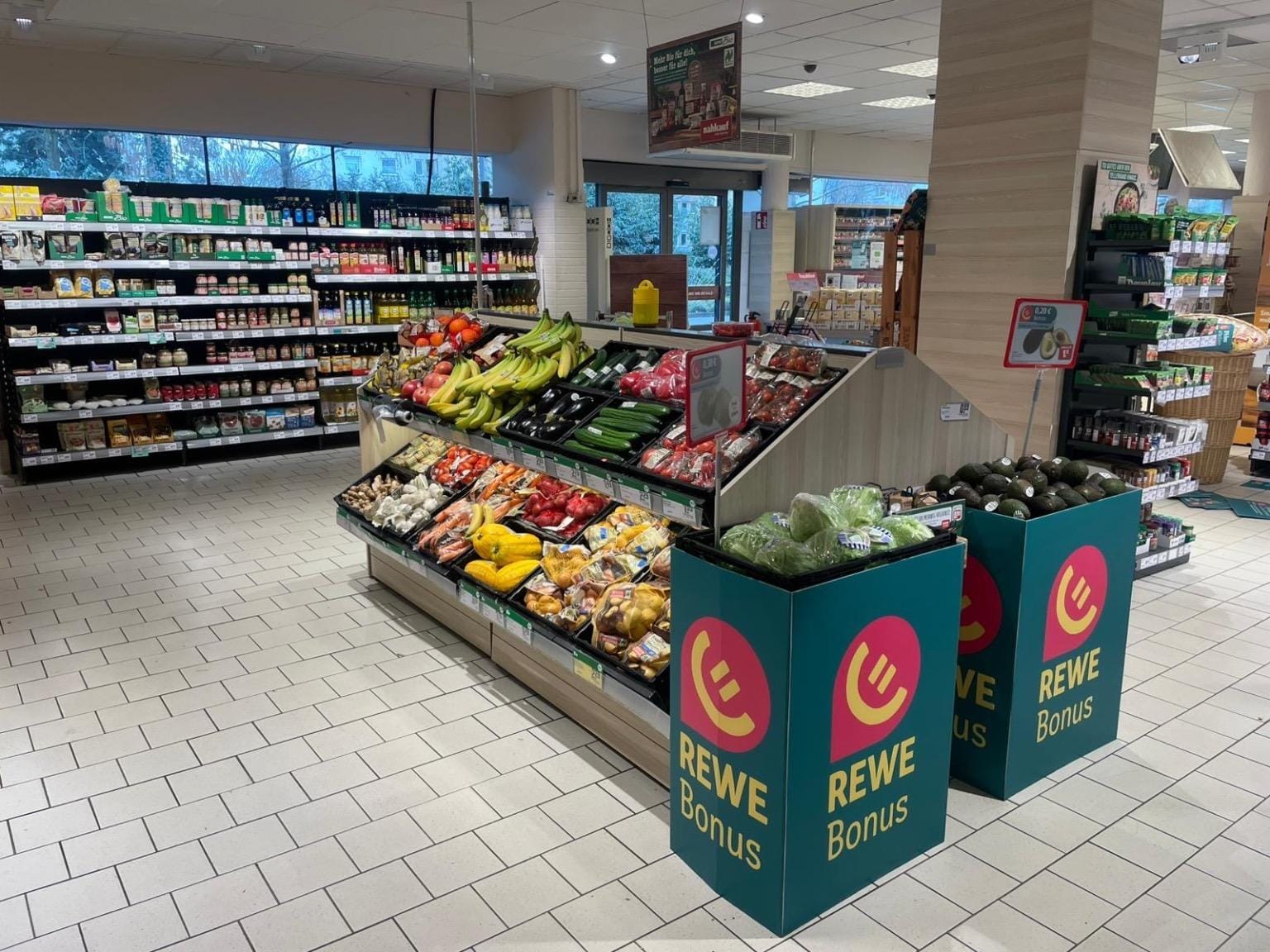 Obst und Gemüse in einem unserer Märkte